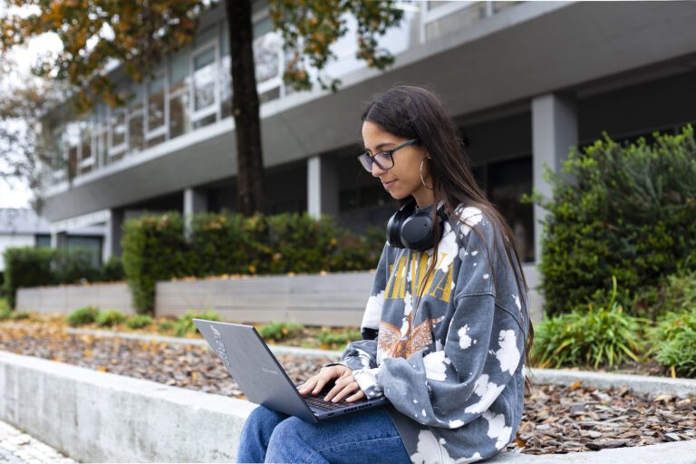 Alunos EPI Trofa em atividade escolar