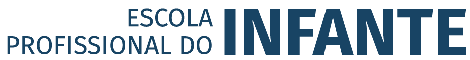 Logo Escola Profissional do Infante Trofa branco